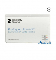 Штифти гутаперчеві ProTaper Ultimate Conform Fit, асорті, F1-F3 (Dentsply sirona), 60 шт./пак.